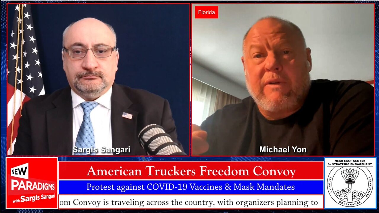 Michael Yon: War Correspondent, American Trucker Convoy Embed, New Paradigms w/Sargis Sangari EP #88