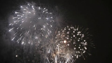 Fur Rondy Fireworks Finale slowed down 75%. Shot at 1080p 60fps. 02-27-21