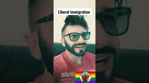 liberal freak out! immigration/closed borders is racism!