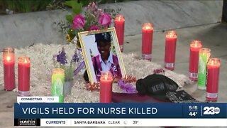 Vigils held for Los Angeles nurse killed in attack