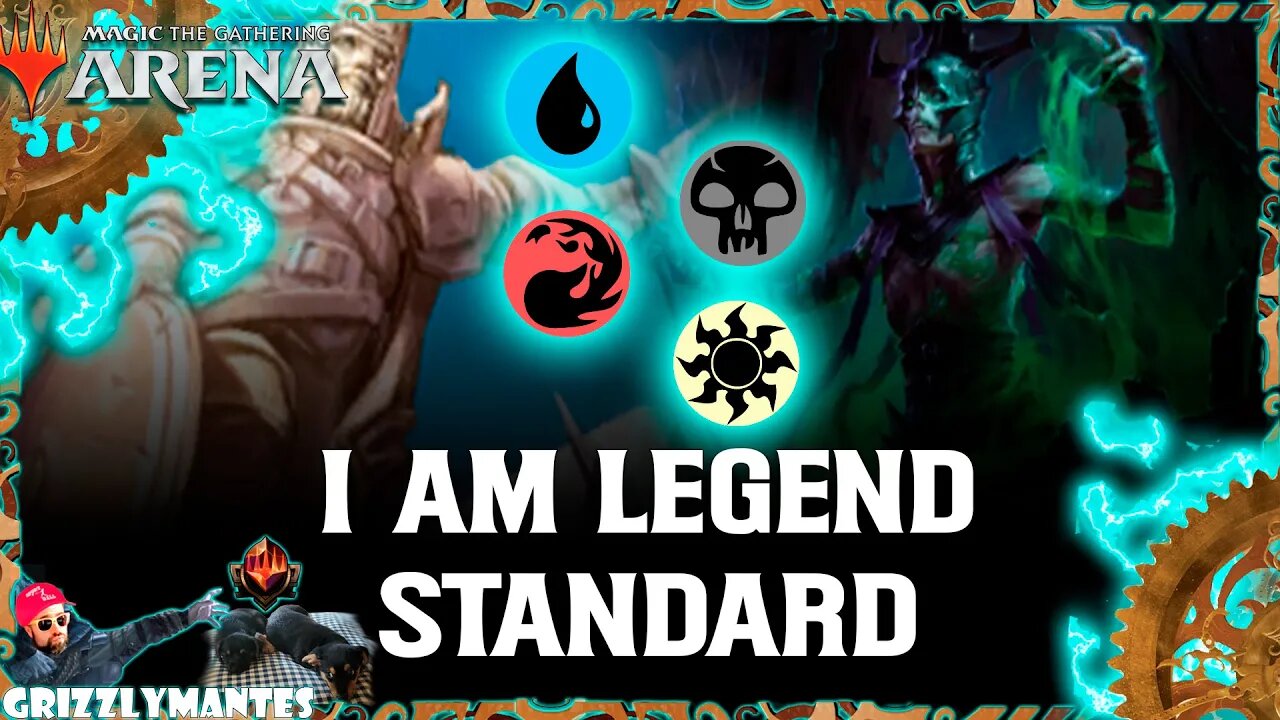 🔵🔴⚫⚪I AM LEGEND⚪⚫🔴🔵|| Dominaria United || [MTG Arena] Bo1 Red Blue Black White Legend Standard Deck