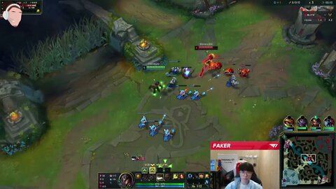 FAKER MULTITASKING (WATCHING DAL100TER PLAYING NFT GAMES)