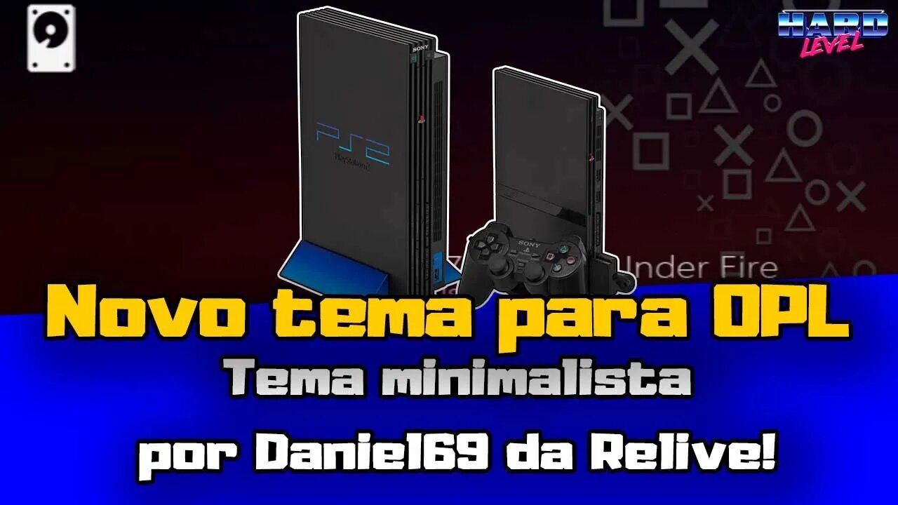 Novo tema minimalista para OPL!