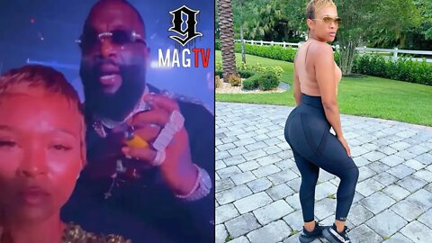 Rick Ross & Sabrina Parr Spotted In The Club & His Miami Home! 😘