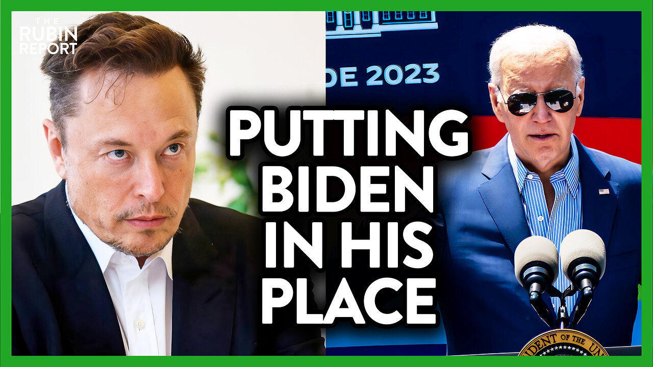 Elon Musk Gets Massive Approval for His Sharp Reaction to Biden's Tweet | ROUNDTABLE | Rubin Report