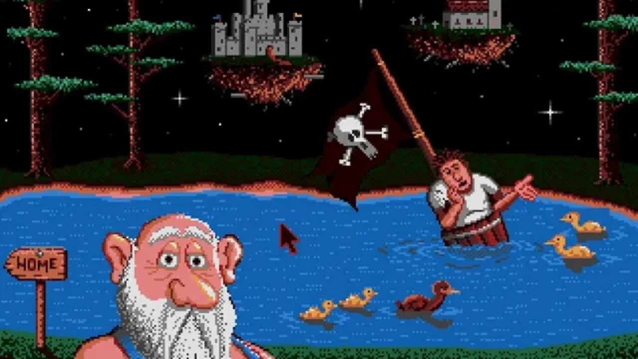 Atari ST Games - Granny's Garden