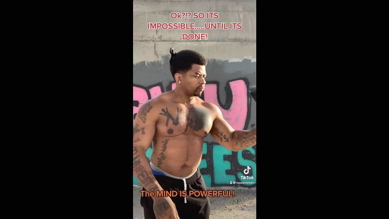 STOP SAYING ITS IMPOSSIBLE!! | the best motivational bodybuilding rapper
