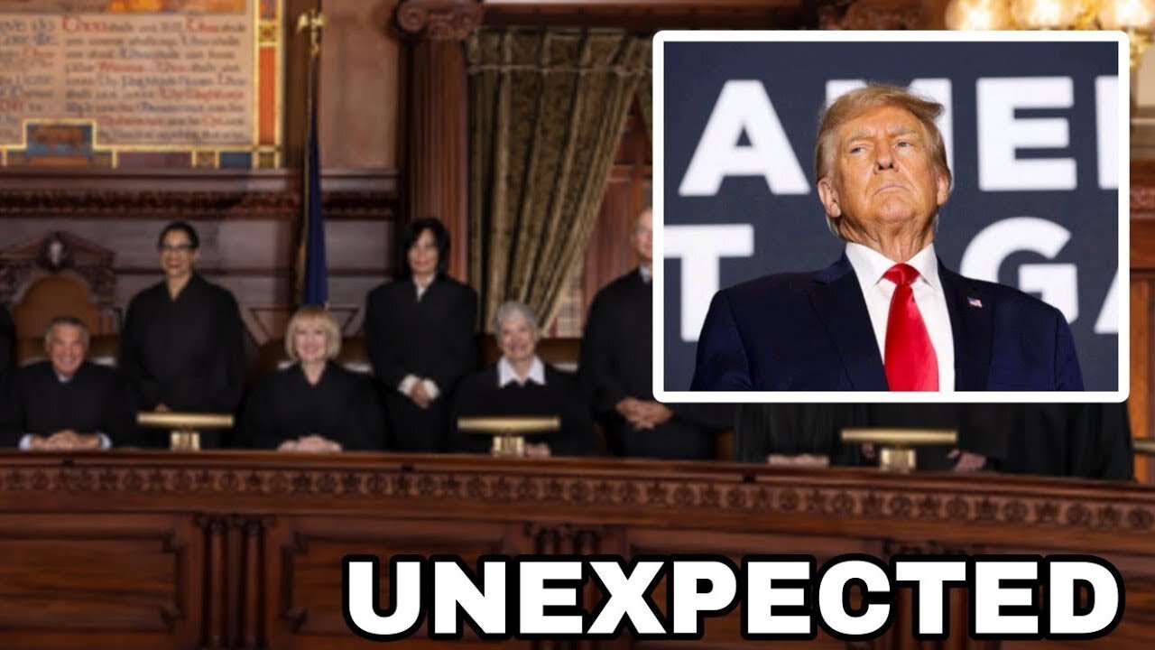 The U.S Supreme Court To Come To Trump's Rescue As They Sl@m any other Courts Prosecuting Trump-!