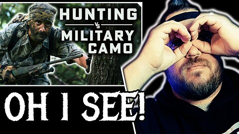 Hunting vs Military Camo Best Option for Civilians | Reaction!