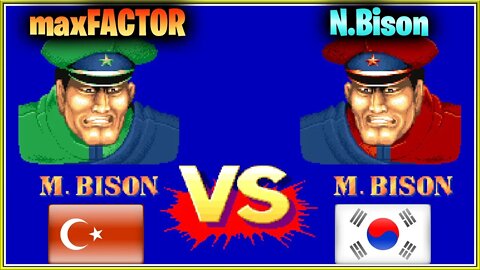 Street Fighter II': Champion Edition (maxFACTOR Vs. N.Bison) [Turkey Vs. South Korea]