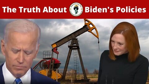 Biden Admin is Lying. They ARE Responsible for War on Energy.