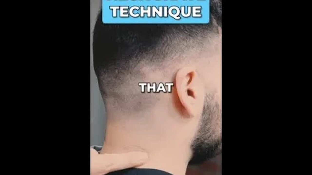Neck Shave Technique