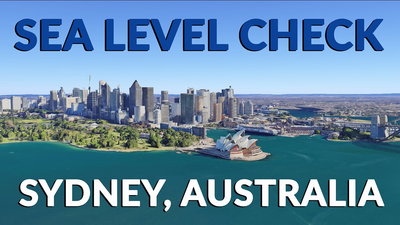 Sea Level Check - Sydney, Australia