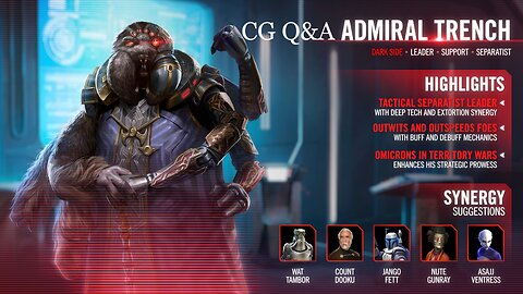 Admiral Trench Community Q&A with CG