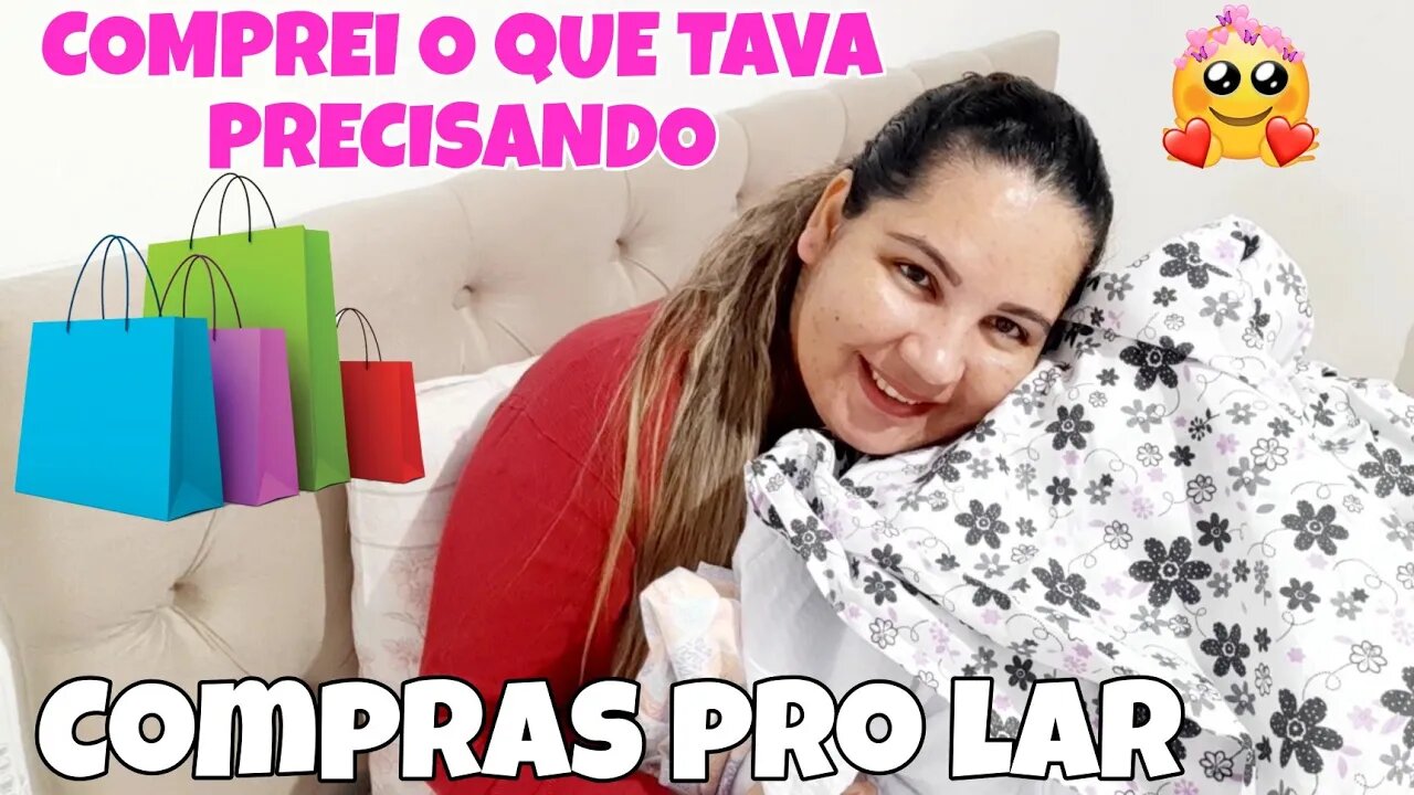 GRATA A DEUS 🙏PRECISAVA MUITO DISSO || COMPRINHAS PARA O LAR🥰