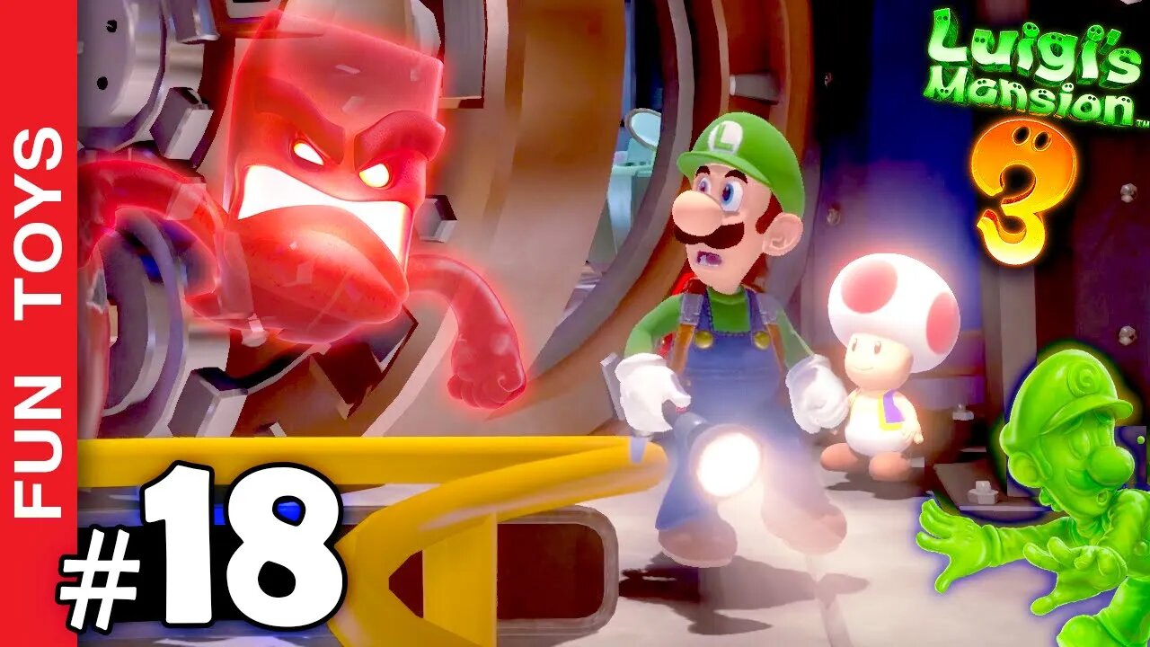 Luigi's Mansion 3 #18 - Mostrando nossa coleção de fantasmas e Aventura com um dos TOADS! 👻