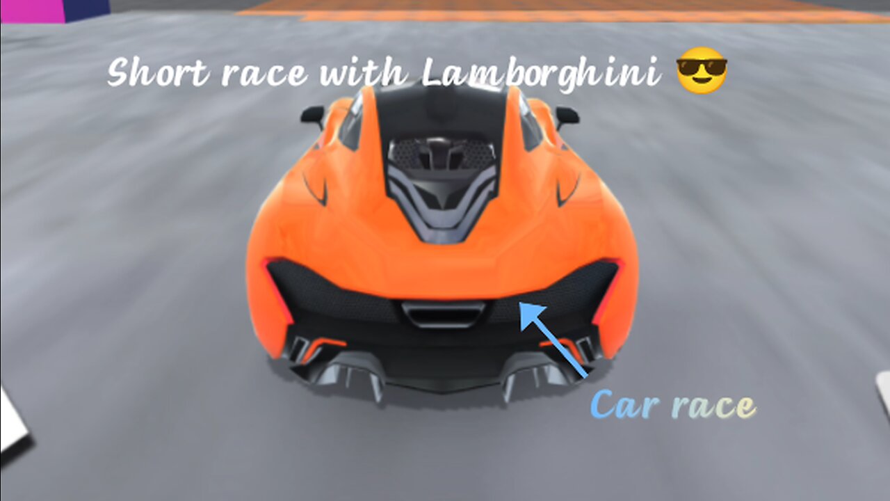 Car racing race with Lamborghini 🚗🚗🚗