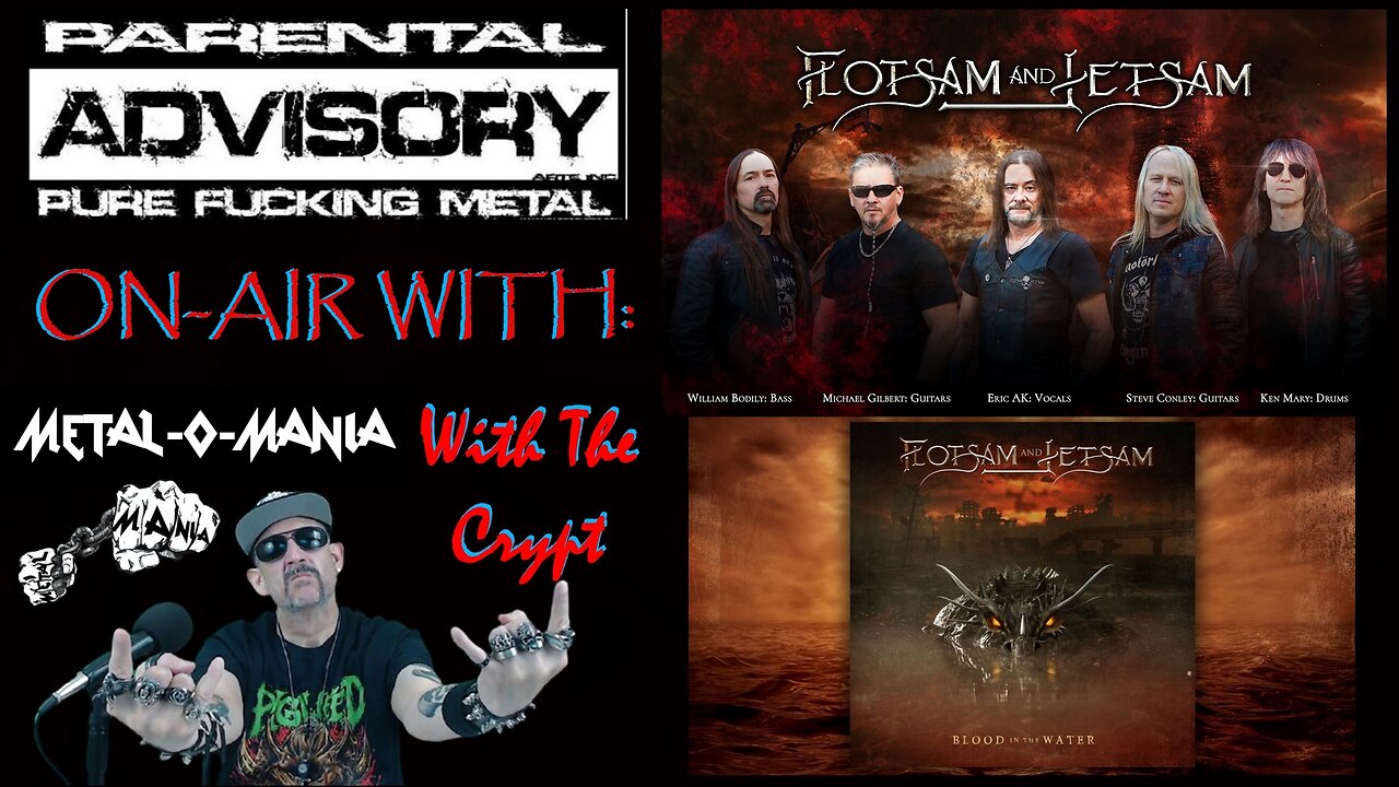 #210 - Metal-O-Mania - Special Guest - Flotsam and Jetsam