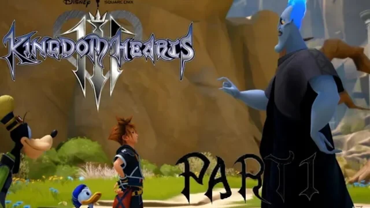 Kingdom Hearts III (PS4) [Part 1]: BACK TO OLYMPUS