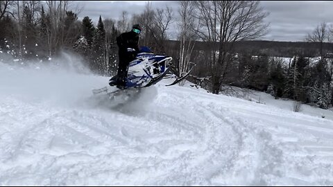 Snowmobile shenanigans ￼