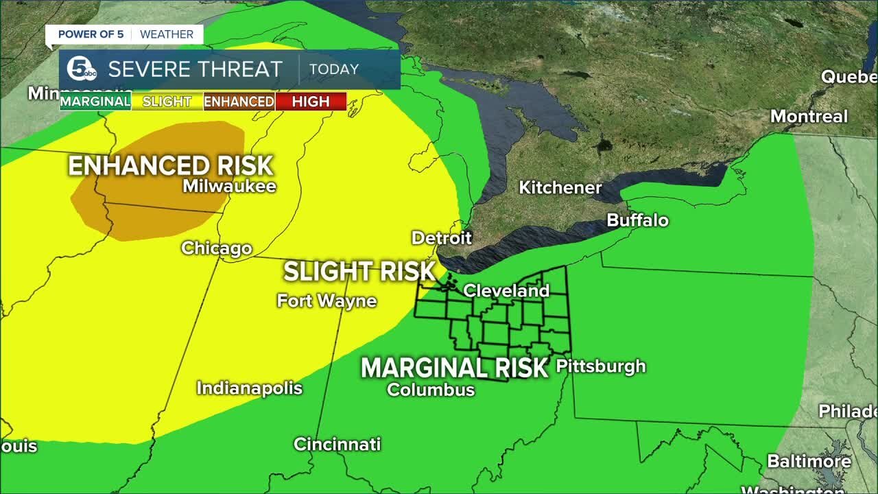 Power of 5 meteorologist Remeisha Shade gives an update on strong storms today