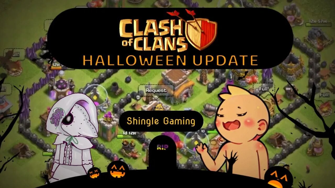 Easy 3 star clan capital challenge in clash of clans - Halloween update