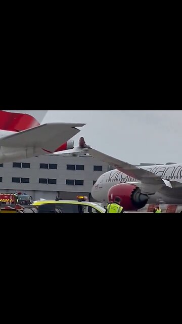 Two Planes Collided At London Heathrow Airport After Clipping Wings
