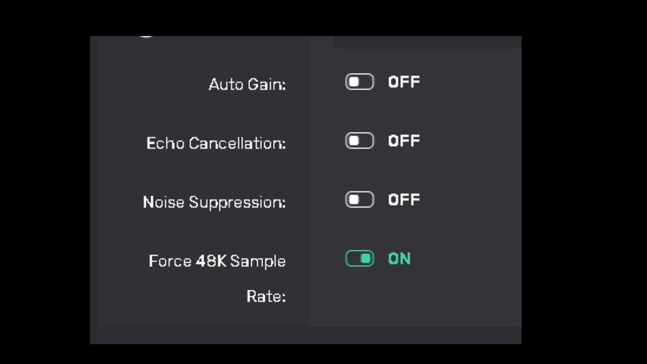 AUDIO SETTING THAT SHOULD BE IMPLEMENTED IN RUMBLE STUDIO