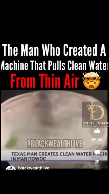 Producing water from air