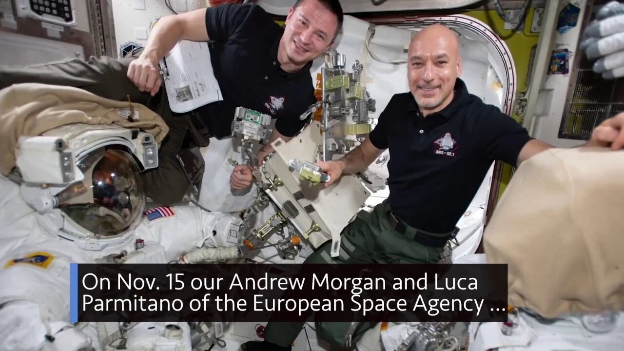 A Very Complex Spacewalk Outside the Space Station on This Week @NASA – November 15, 2019