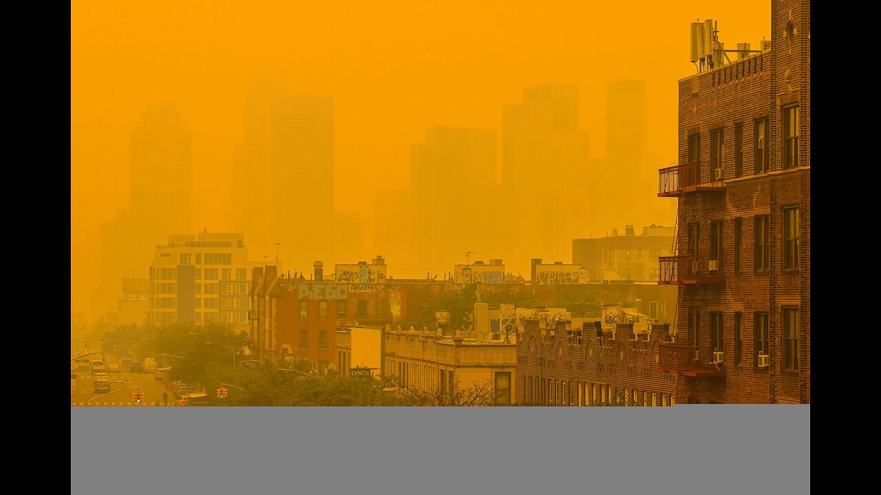 Massive Yellow Clouds Result Of “ DUMB(ster) “ Fires
