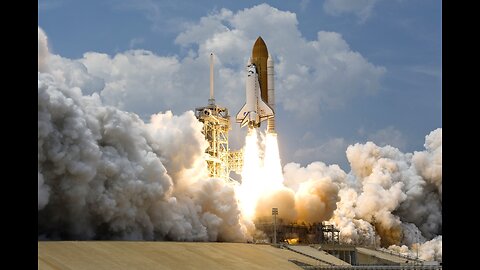 Witness the Spectacular Liftoff of a Rocket Into the Space