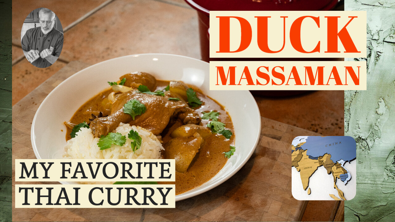 A Duck walks into a Thai restaurant and comes out as Massaman | Chef Terry