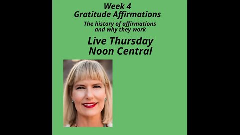 Gratitude Affirmations