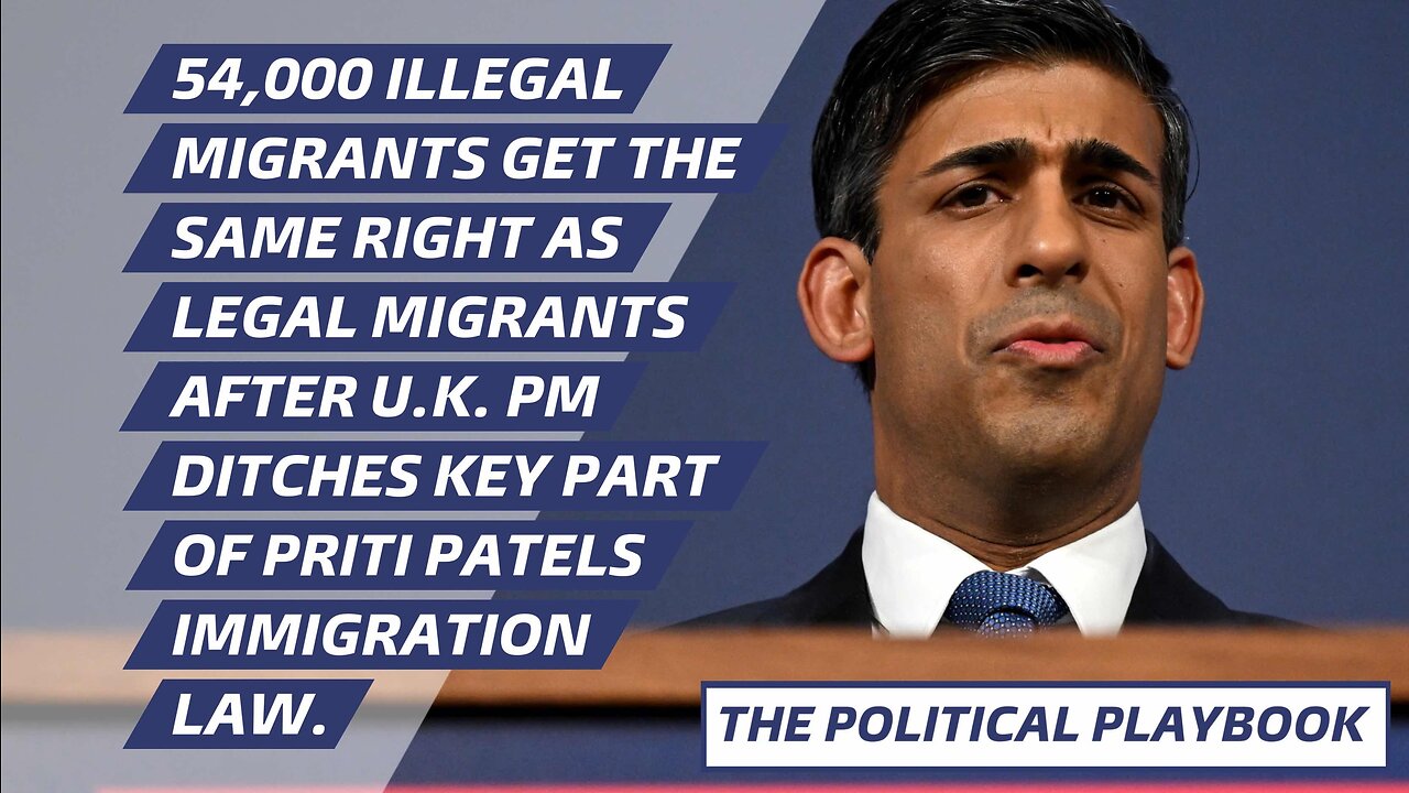 WATCH: Illegal migrants get the same rights as those who come legally to Britain.