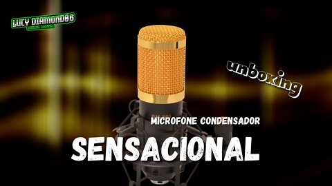 Unboxing microfone Bm800...Vale a pena? REVIEW E TESTES