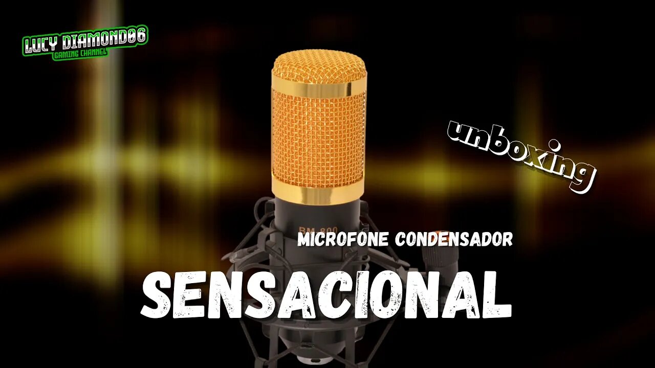 Unboxing microfone Bm800...Vale a pena? REVIEW E TESTES