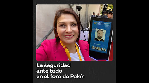 Corresponsal de RT muestra el nivel de seguridad en el Foro de la Franja y la Ruta