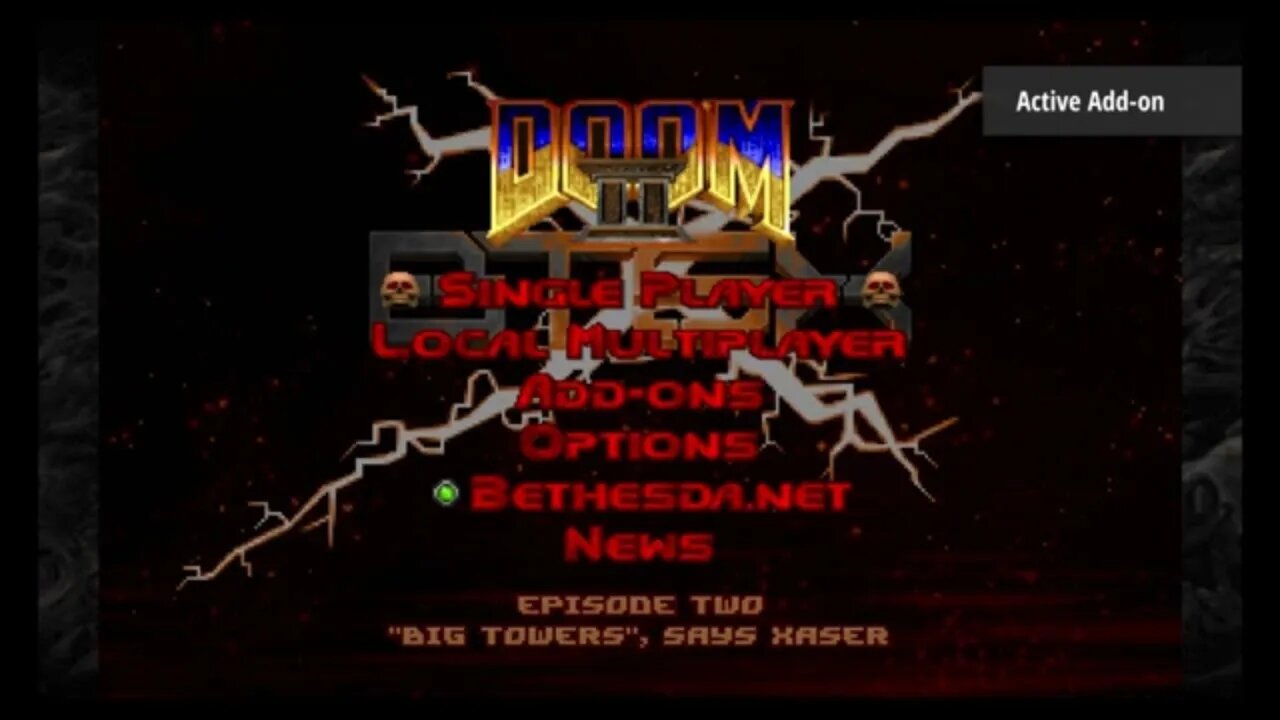 Doom 2: Back To Saturn X Episode 2 (Switch Add-On) - Map 1: The Blinding Dark (UV-Max)