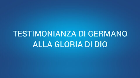 2023.10.15-Eliseo.Bonanno-TESTIMONIANZA DEL NOSTRO FRATELLO GERMANO