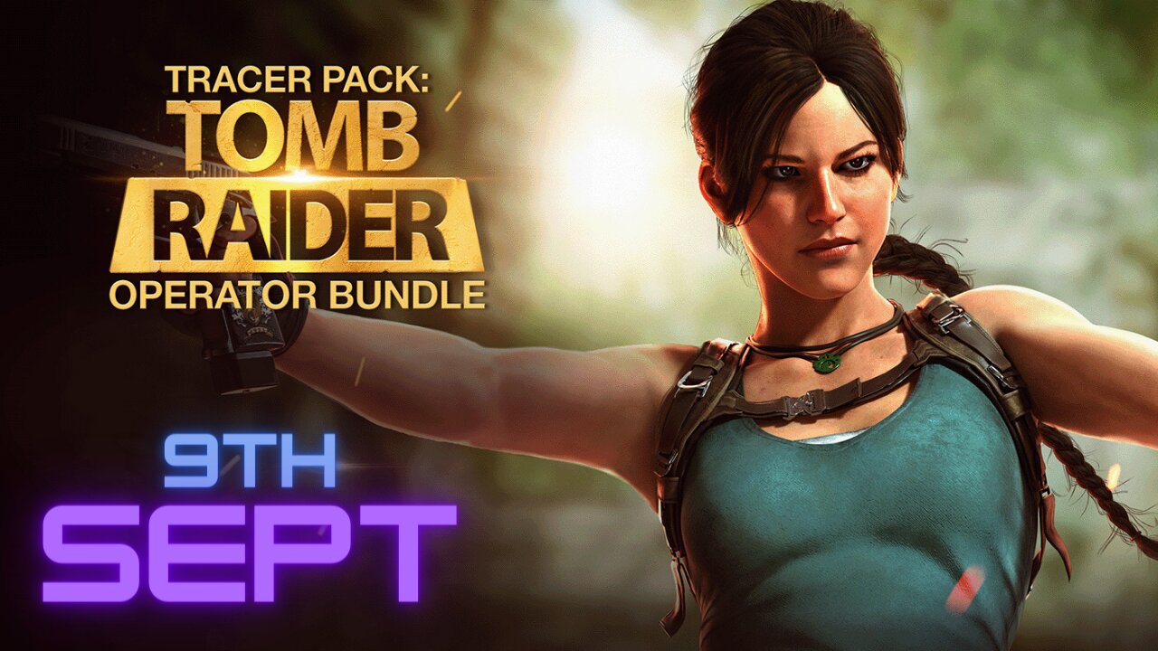 Tracer Pack Tomb Raider Operator Bundle & Voice Lines