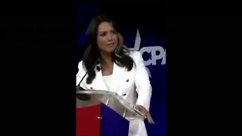 They are afraid of free people - Tulsi Gabbard.