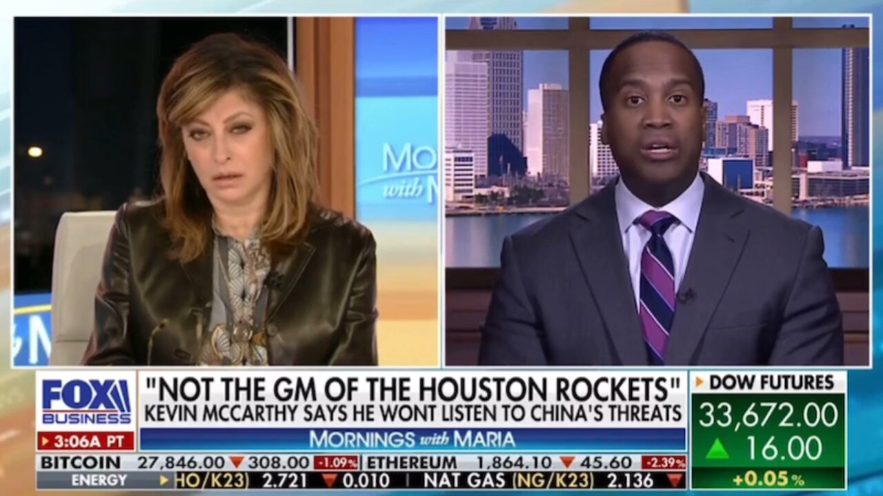 MORNINGS WITH MARIA-5/6/23-Rep. John James claims Democrats want supply chains out of China