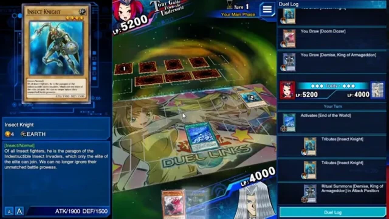 YuGiOh Duel Links - Duelist Challenge #1 (3Sept2020)