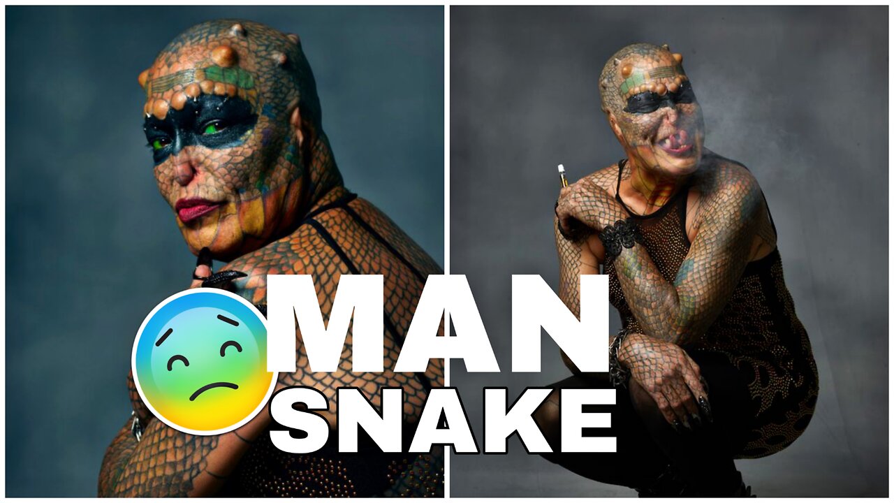 The man who turned himself into snake - the real life of transgenders