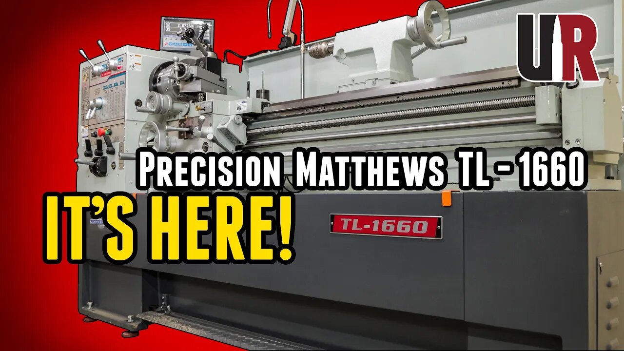 Precision Matthews TL-1660 Lathe Has Landed!