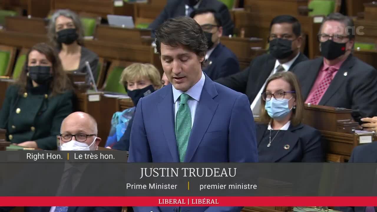 Trudeau: 'Today, I Ask All Members Of This House To Take Action Against Illegal Blockades That Are Harmful To Canadians'