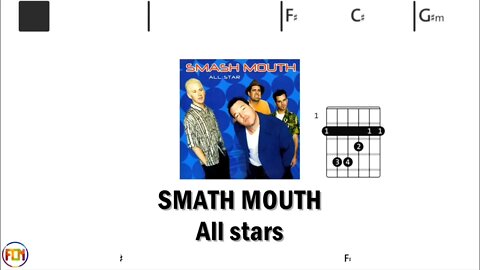 SMATH MOUTH All stars - Guitar Chords & Lyrics HD