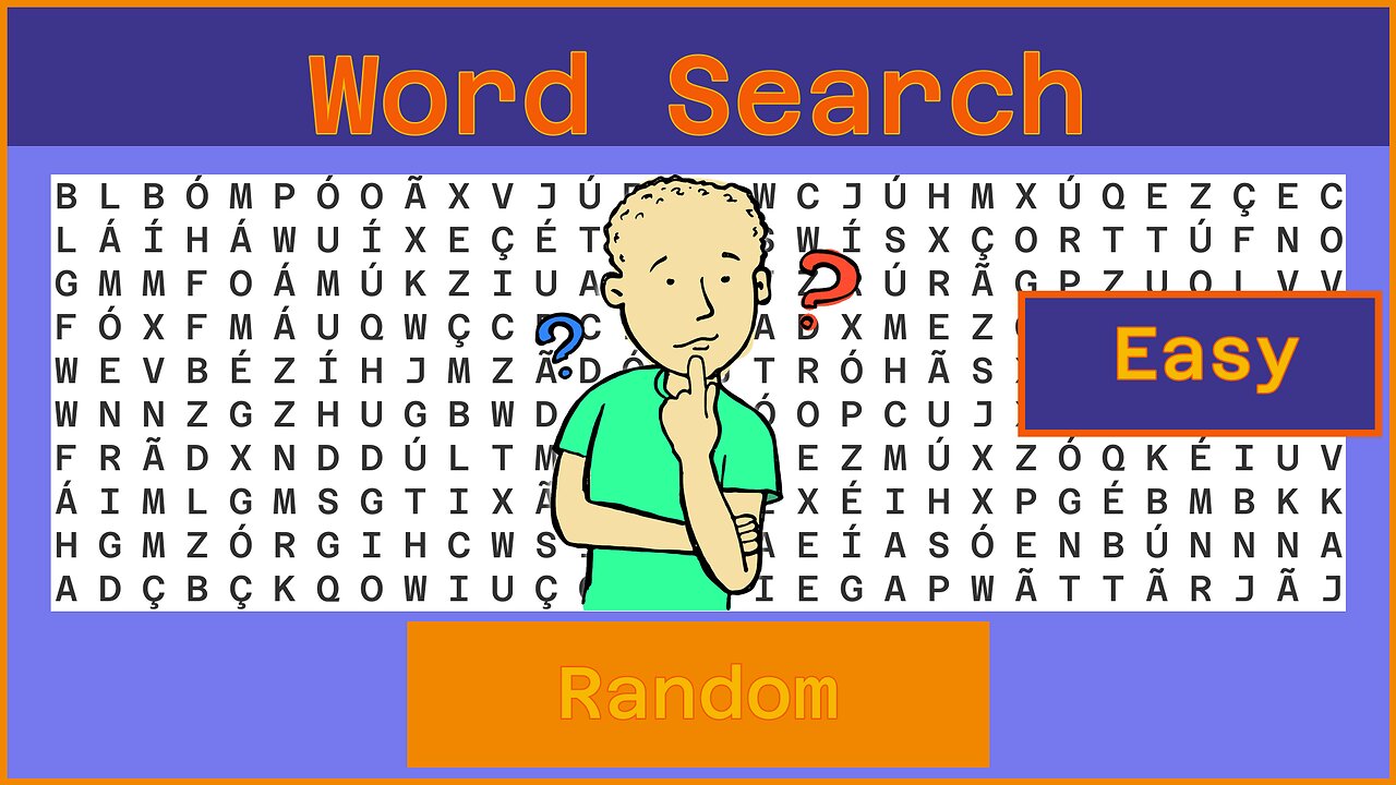 Word Search - Challenge 12/26/2022 - Easy - Random