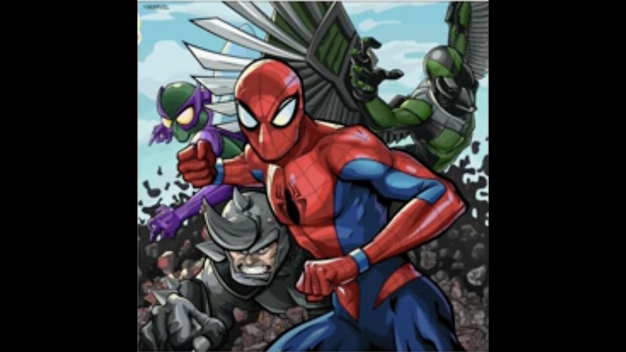 Spiderman coloring